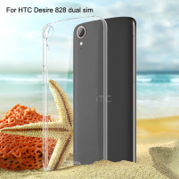 Силиконов гръб ТПУ ултра тънък за HTC Desire 828 / HTC Desire 828 Dual кристално прозрачен